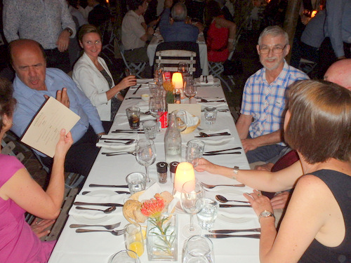 Conference Dinner at 'Rust en Vrede', Stellenbosch.